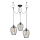 Pakabinamas sietynas TEL 3xE27/40W/230V voras