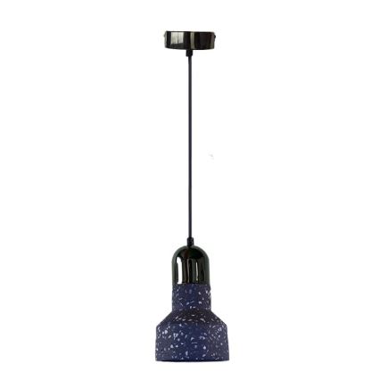 Pakabinamas sietynas TERRAZZO 1xE27/60W/230V diametras 12 cm juoda