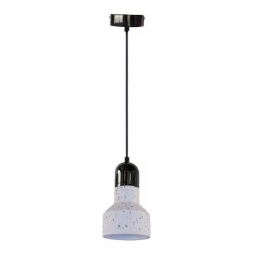 Pakabinamas sietynas TERRAZZO 1xE27/60W/230V diametras 12 cm kreminė