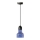 Pakabinamas sietynas TERRAZZO 1xE27/60W/230V diametras 12 cm mėlyna