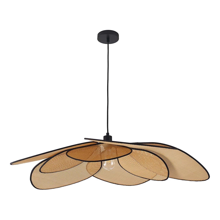 Pakabinamas sietynas TOBAGO 1xE27/20W/230V diametras 100 cm smėlio spalva