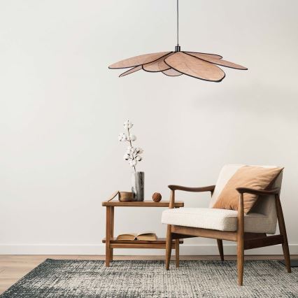 Pakabinamas sietynas TOBAGO 1xE27/20W/230V diametras 100 cm smėlio spalva