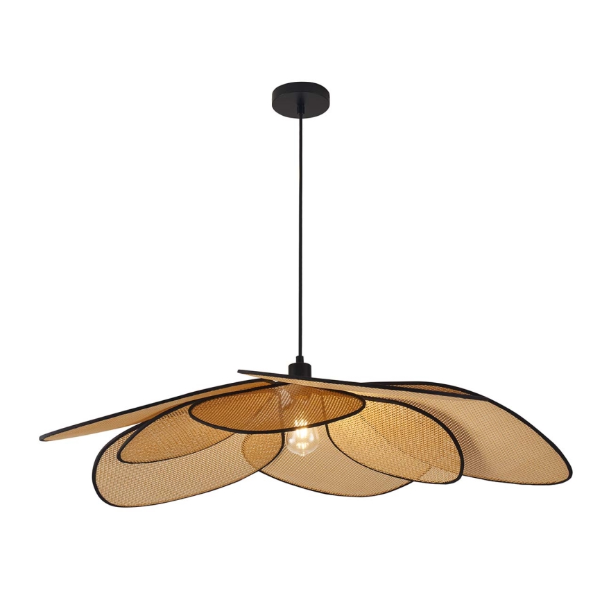 Pakabinamas sietynas TOBAGO 1xE27/20W/230V diametras 100 cm smėlio spalva