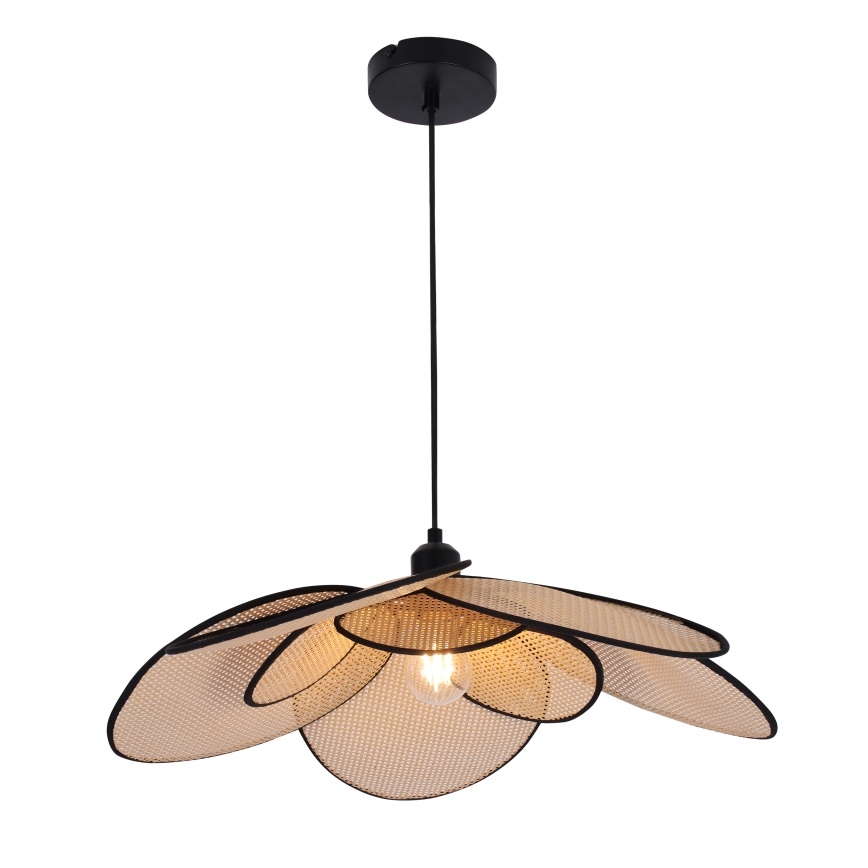 Pakabinamas sietynas TOBAGO 1xE27/20W/230V diametras 60 cm smėlio spalva