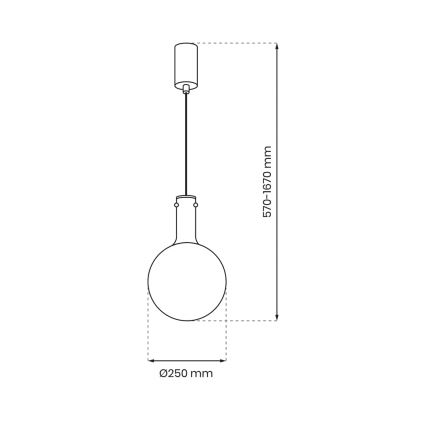 Pakabinamas sietynas TORONTO 1xGU10/8W/230V pilka