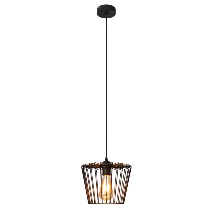 Pakabinamas sietynas TORRI 1xE27/15W/230V diametras 23 cm juoda