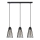 Pakabinamas sietynas TORRI 3xE27/15W/230V juoda