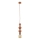Pakabinamas sietynas TOWER 1xE27/15W/230V plyta