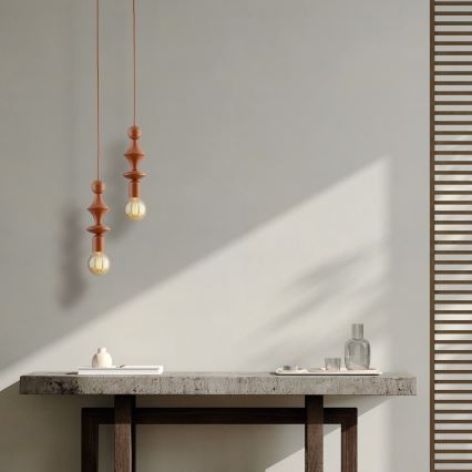 Pakabinamas sietynas TOWER 1xE27/15W/230V plyta
