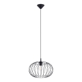 Pakabinamas sietynas TSUNO 1xE27/15W/230V juoda