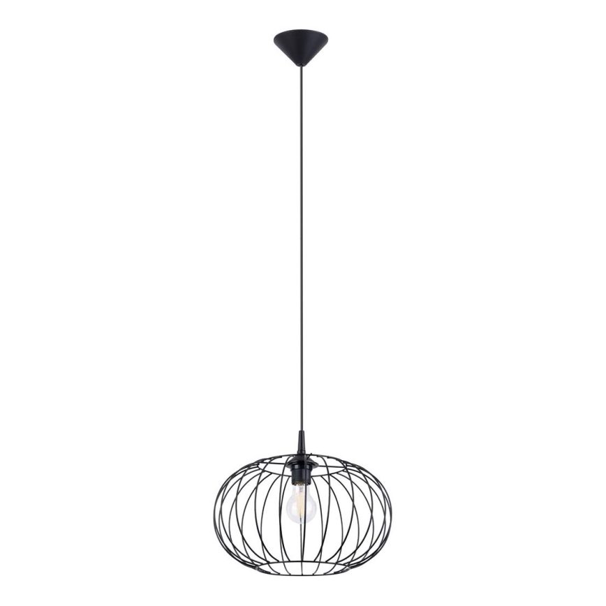 Pakabinamas sietynas TSUNO 1xE27/15W/230V juoda