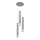 Pakabinamas sietynas TUBA 3xE27/15W/230V pilkas