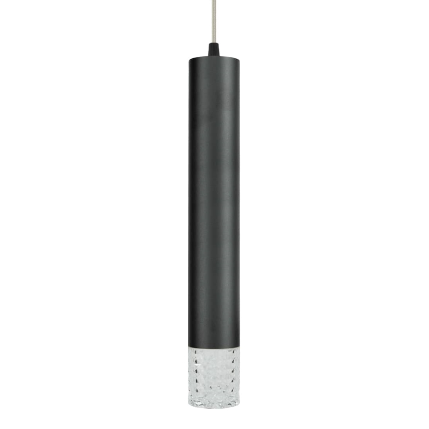 Pakabinamas sietynas TUBI 1xGU10/8W/230V juoda