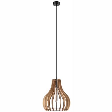 Pakabinamas sietynas TUCCI 1xE27/60W/230V diametras 29 cm ąžuolas