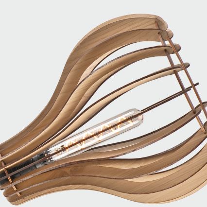 Pakabinamas sietynas TUCCI 1xE27/60W/230V diametras 29 cm ąžuolas