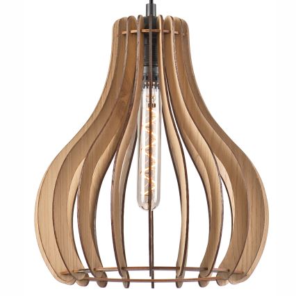 Pakabinamas sietynas TUCCI 1xE27/60W/230V diametras 29 cm ąžuolas