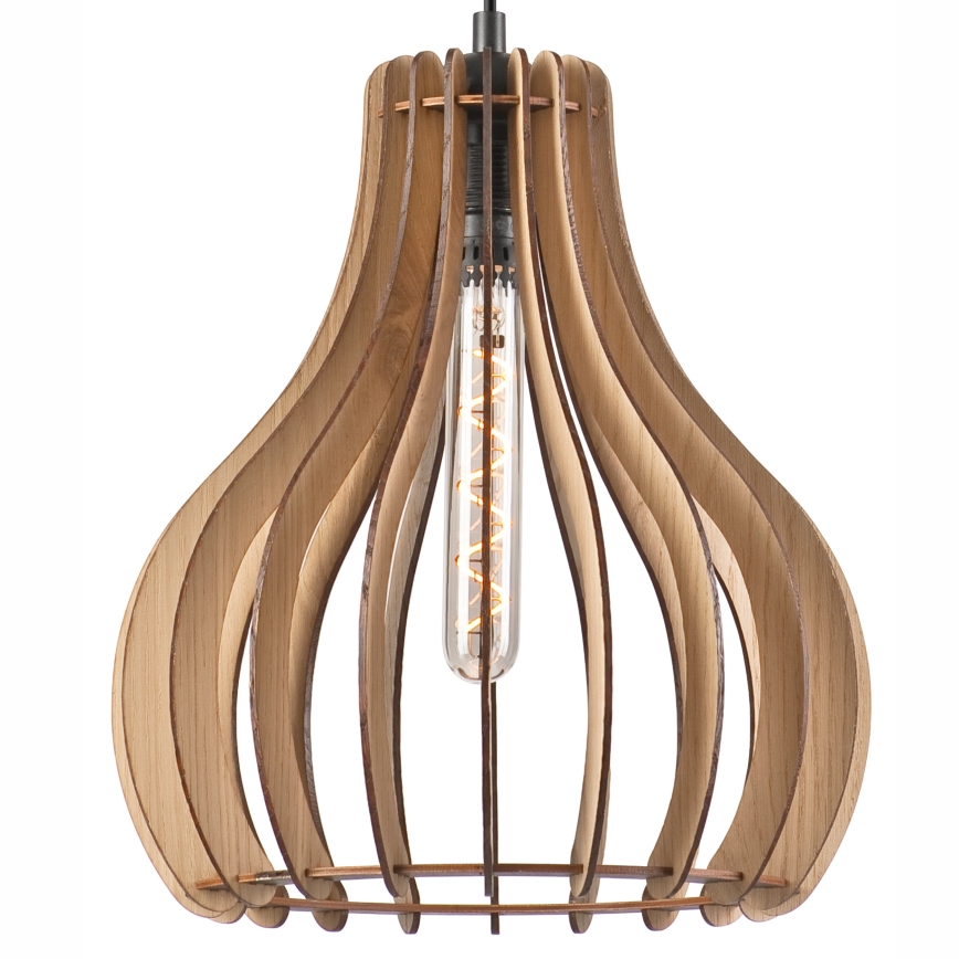 Pakabinamas sietynas TUCCI 1xE27/60W/230V diametras 29 cm ąžuolas