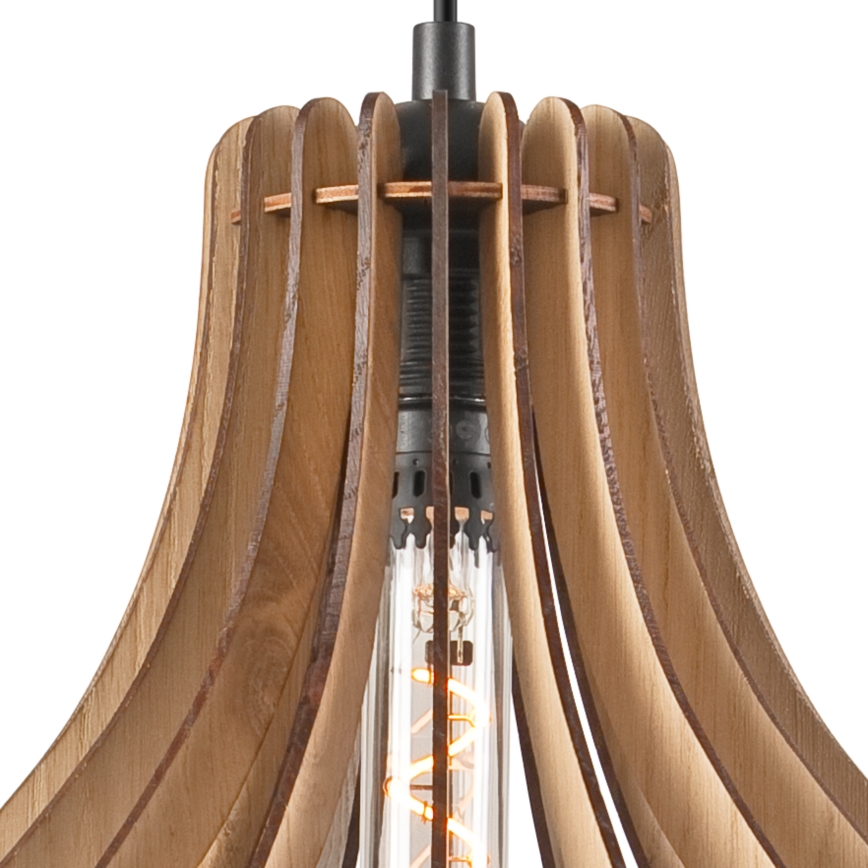 Pakabinamas sietynas TUCCI 1xE27/60W/230V diametras 29 cm ąžuolas