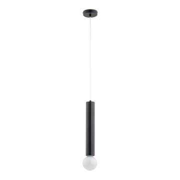 Pakabinamas sietynas TWISTER 1xE27/60W/230V juodas