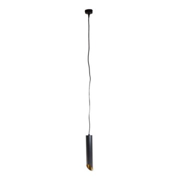 Pakabinamas sietynas VALDA 1xGU10/30W/230V 132 cm juoda