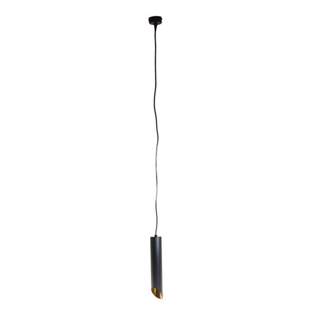 Pakabinamas sietynas VALDA 1xGU10/30W/230V 132 cm juoda