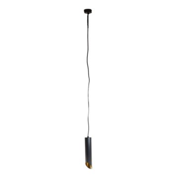 Pakabinamas sietynas VALDA 1xGU10/60W/230V 132 cm juoda