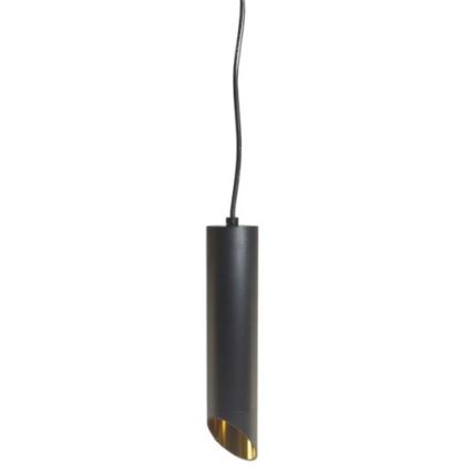 Pakabinamas sietynas VALDA 1xGU10/60W/230V 132 cm juoda