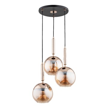 Pakabinamas sietynas VOLDA 3xE27/15W/230V diametras 52 cm žalvaris