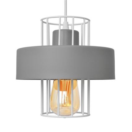 Pakabinamas sietynas VOLTA 3xE27/15W/230V d. 42 cm pilkas