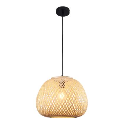 Pakabinamas sietynas ZANZIBAR 1xE27/20W/230V diametras 35 cm bambukas