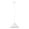 Pakabinamas sietynas ZUMA 1xE27/15W/230V diametras 30 cm balta
