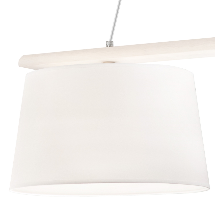 Pakabinamas šviestuvas ant laido AIDA 2xE27/60W/230V ąžuolo spalvos