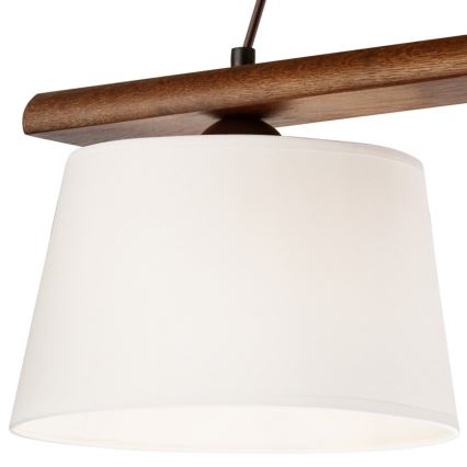 Pakabinamas šviestuvas ant laido AIDA 3xE27/60W/230V riešutas