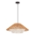 Pakabinamas šviestuvas ant laido AFRICA 1xE27/40W/230V skersmuo 50 cm ruda/kreminė