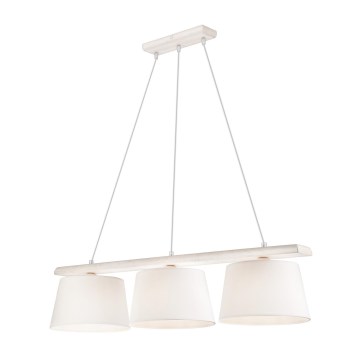 Pakabinamas šviestuvas ant laido AIDA 3xE27/60W/230V ąžuolas