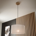 Pakabinamas šviestuvas ant laido ANTONIO 1xE27/60W/230V ąžuolas