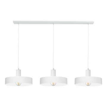 Pakabinamas šviestuvas ant laido ARCANE 3xE27/60W/230V baltas