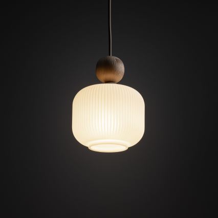 Pakabinamas šviestuvas ant laido BALLO 1xE14/10W/230V smėlinis
