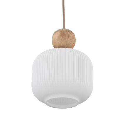 Pakabinamas šviestuvas ant laido BALLO 1xE14/10W/230V smėlinis