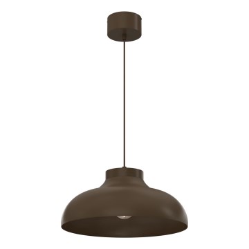Pakabinamas šviestuvas ant laido BASCA 1xE27/15W/230V, rudas