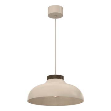 Pakabinamas šviestuvas ant laido BASCA 1xE27/15W/230V smėlinė/ruda