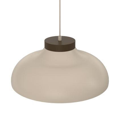 Pakabinamas šviestuvas ant laido BASCA 1xE27/15W/230V smėlinė/ruda