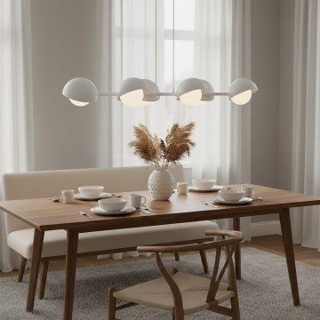 Pakabinamas šviestuvas ant laido BOOM 6xG9/8W/230V baltas