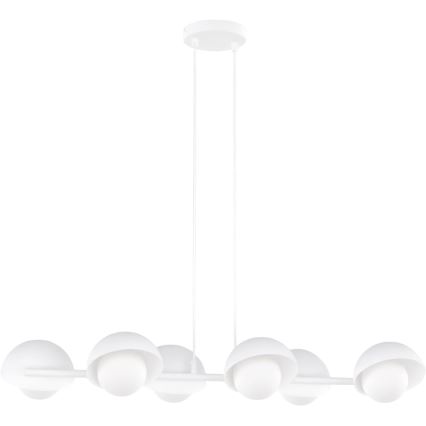 Pakabinamas šviestuvas ant laido BOOM 6xG9/8W/230V baltas