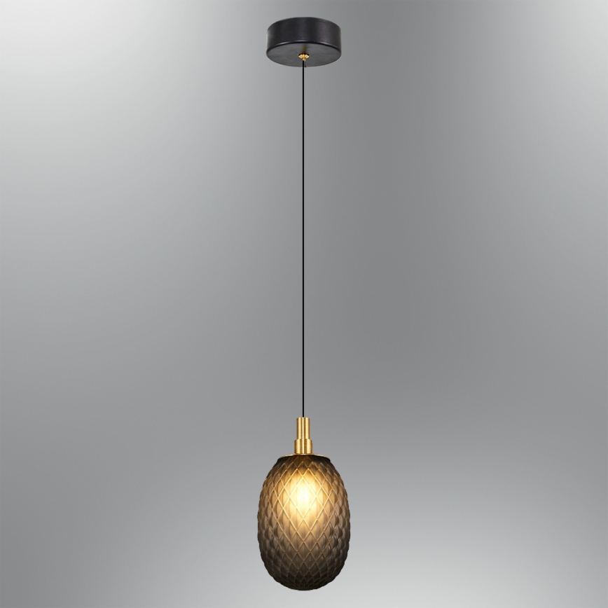 Pakabinamas šviestuvas ant laido CACTUS 1xG9/5W/230V juodas