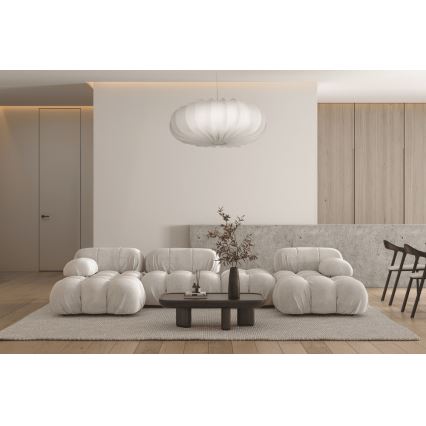 Pakabinamas šviestuvas ant laido CAFEE 1xE27/40W/230V, skersmuo 66 cm, baltas