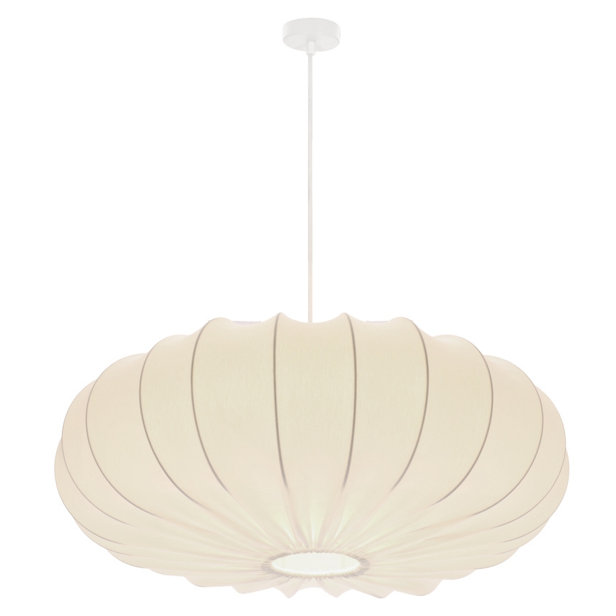 Pakabinamas šviestuvas ant laido CAFEE 1xE27/40W/230V, skersmuo 66 cm, baltas