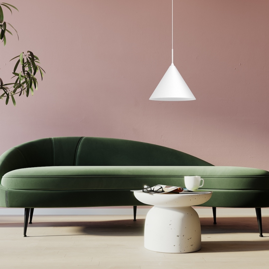 Pakabinamas šviestuvas ant laido CAPITAL 1xGX53/15W/230V, skersmuo 32 cm, baltas