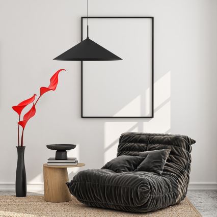 Pakabinamas šviestuvas ant laido CAPITAL 1xGX53/15W/230V skersmuo 60 cm juodas