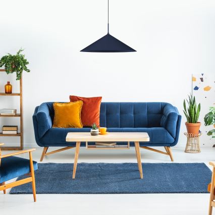 Pakabinamas šviestuvas ant laido CAPITAL 1xGX53/15W/230V, skersmuo 60 cm, mėlynas